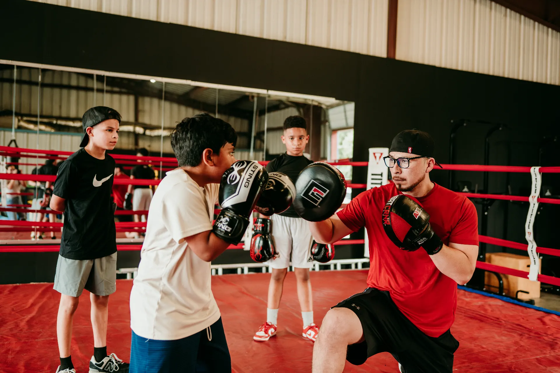 Expert Coaching at One More Round Boxing Gym in Tomball, TX
